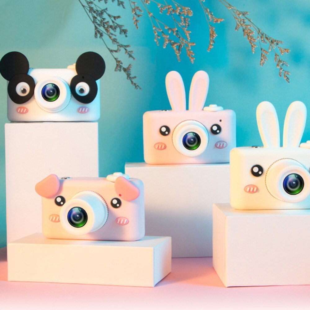 Educational Cute Mini Kids Digital Photo Camera 8.0MP 2.0" LCD Full View Photography Birthday Cool Kids Camera For Children