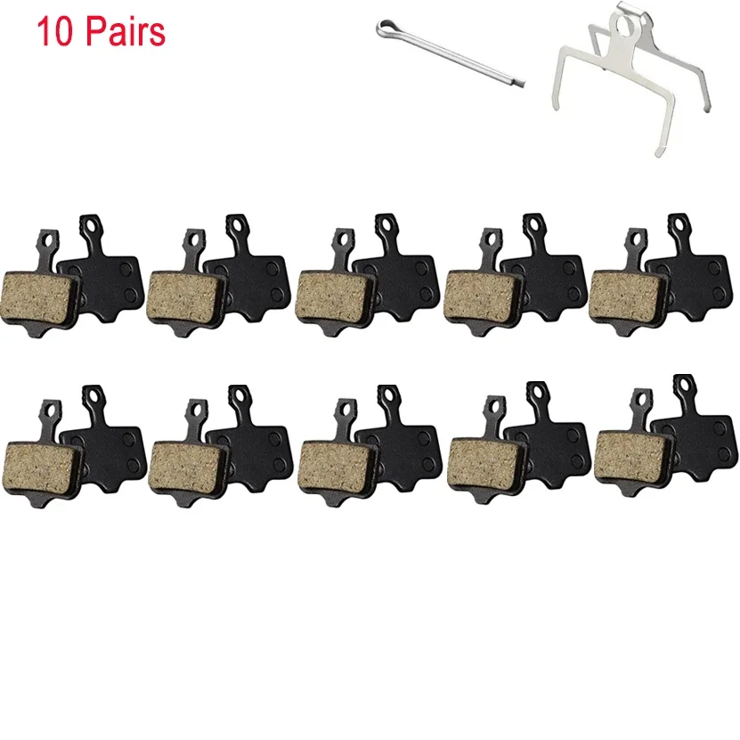 10/20/30/40/50 pares de pastillas de freno de disco de bicicleta para Avid Elixir 1 3 5 7 9 R CR Sram XO XX X7 X9 XXWC DB1 DB3 DB5 FORCE RED Rival: Blanco