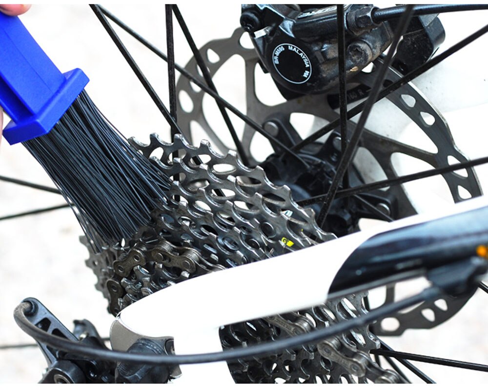 Motorcycle Chain Cleaner Plastic Bike Bicycle Moto Brush Cycling Clean Chain Cleaner Outdoor Scrubber Wash Tool FOR Dirt Bike