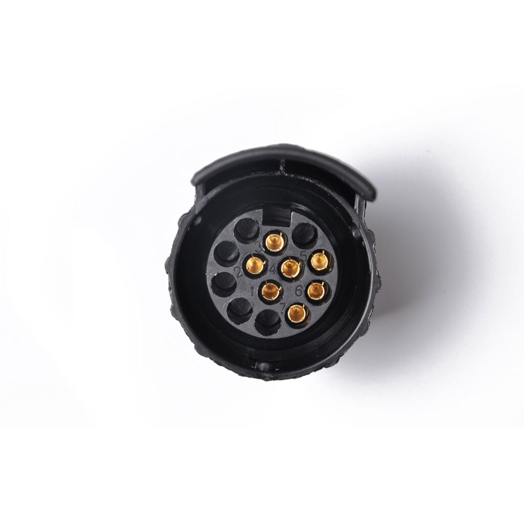 Car 13 To 7 Pin Trailer Adapter Connector Trailer Wiring Connector Socket 12V Car Caravan Accessories #BL4
