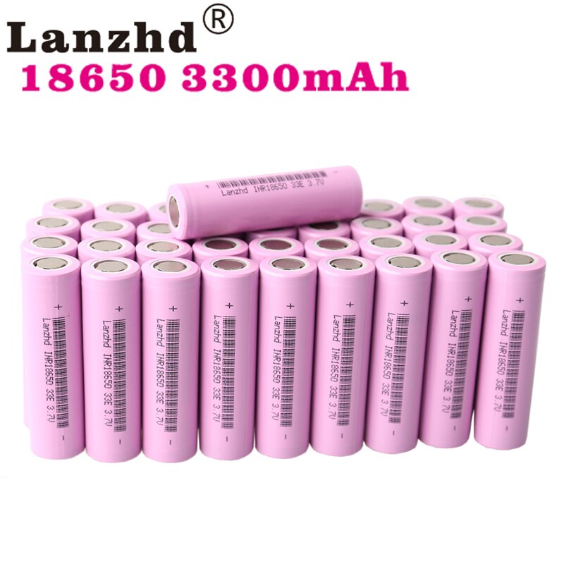 18650 Lithium Batterij 18650 Oplaadbare Batterijen Lithium Ion Batterij 3.7V 3300 Mah 18650 Li-Ion Batterij