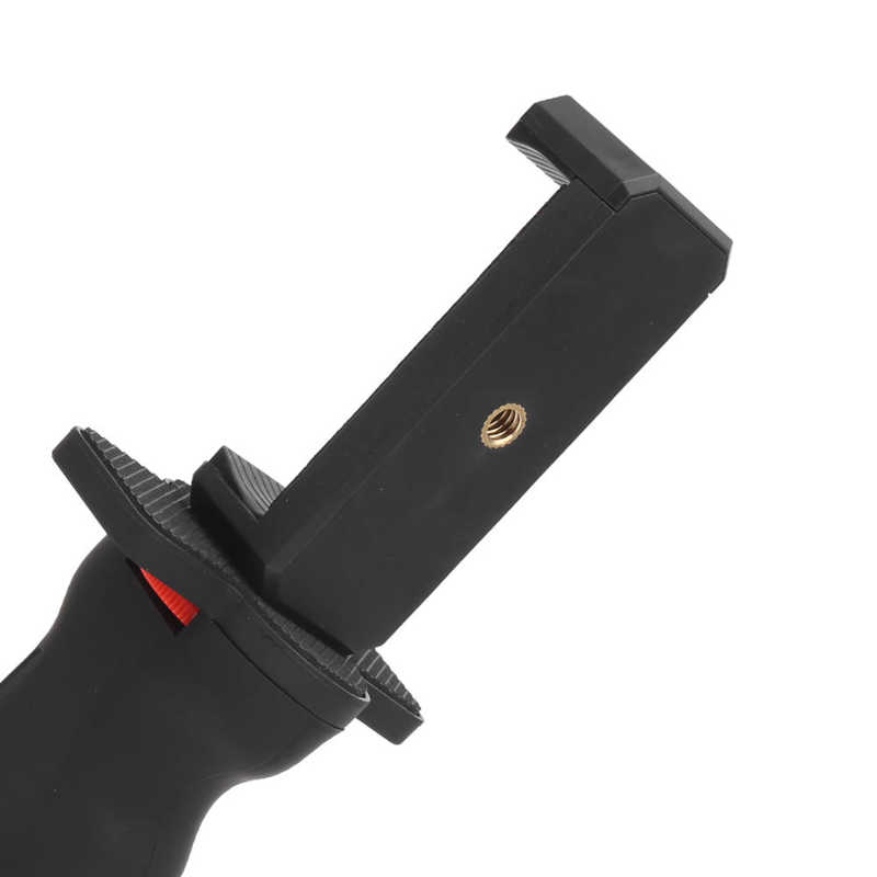 Camera Plastic Handheld Grip Stabilizer Handle Mount Stand with Mobile Phone Clamp Camera Handle