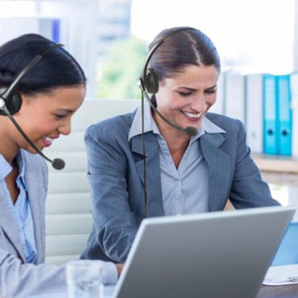 A16 Telephone Headset Call Centre Noise Headset With Microphone Volume Adjustable noise-cancelling traffic headset Call