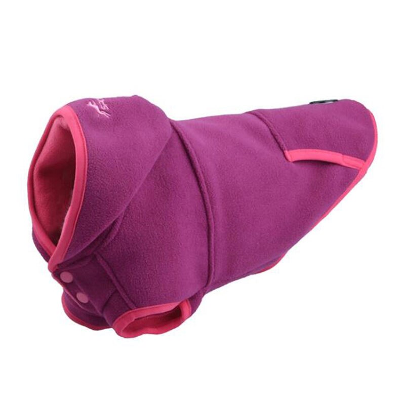 Hund Hoodies Hunde Kleidung Haustier Outfit Sweatshirt Herbst Winter Katze Mit Kapuze Kostüm Für Teddy Chihuahua Dackel DOGGYZSTYLE: Violett / XL