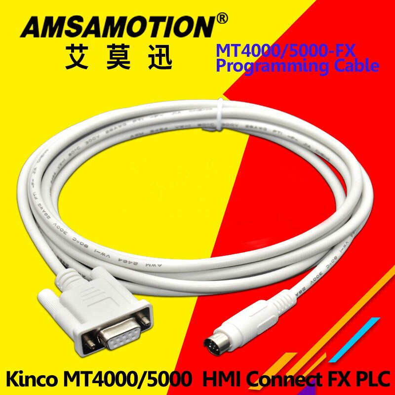 Cable de comunicación para Kinco MT4000 MT5000 MT5020 serie HMI pantalla táctil conectar a Mitsubishi serie FX PLC MT4000/5000-FX