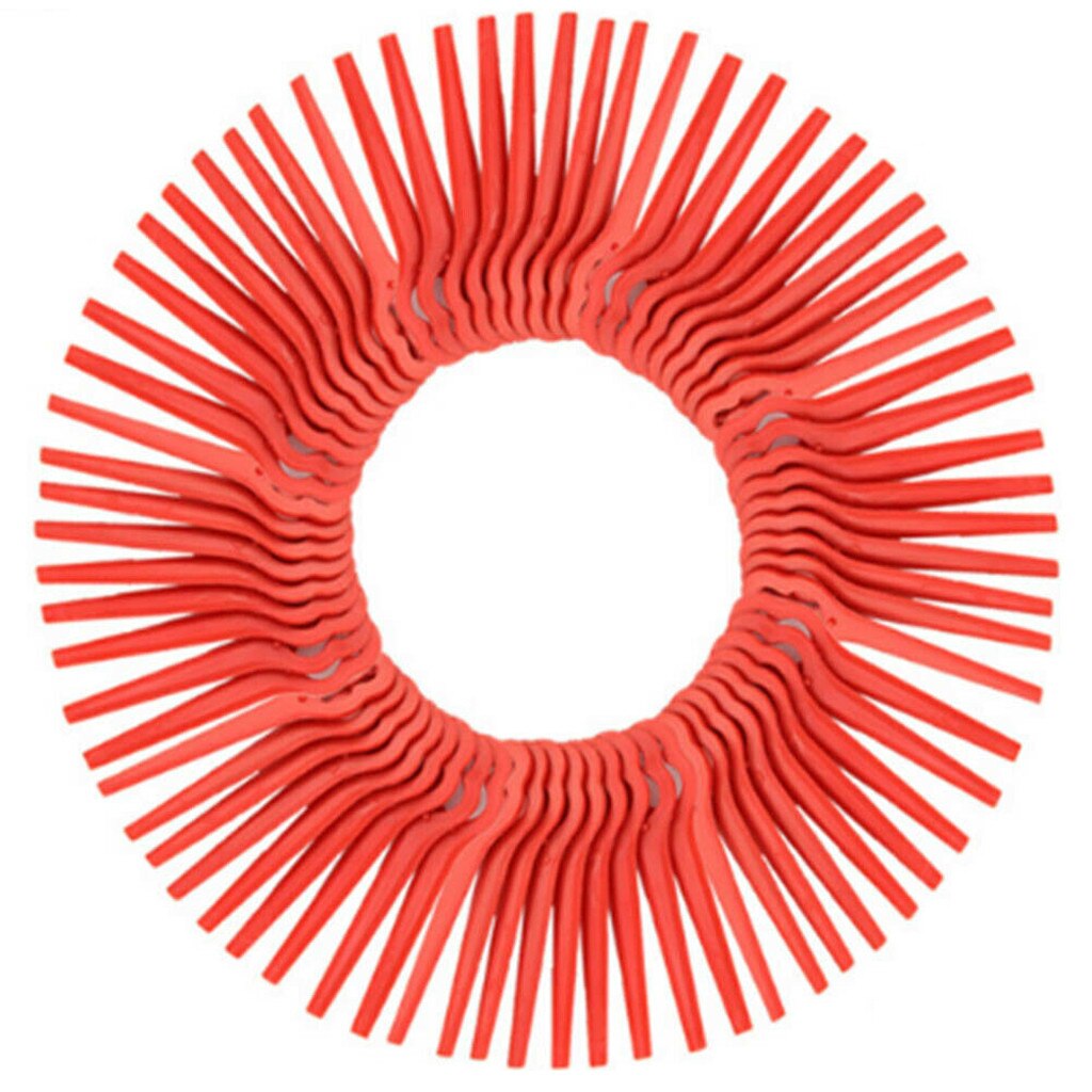 25/50/100Pcs Plastic Grasmaaier Tuin Maaier Gras Cutter Plastic Snijden Blade Tuin Gazon Trimmer Accessoires