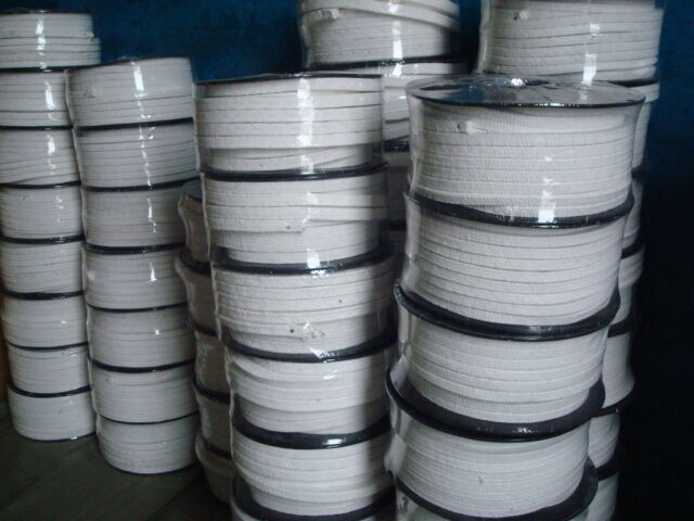 braided compression packing, acrylic fiber packing ptfe, packing gland rope gland, pump, valve seal
