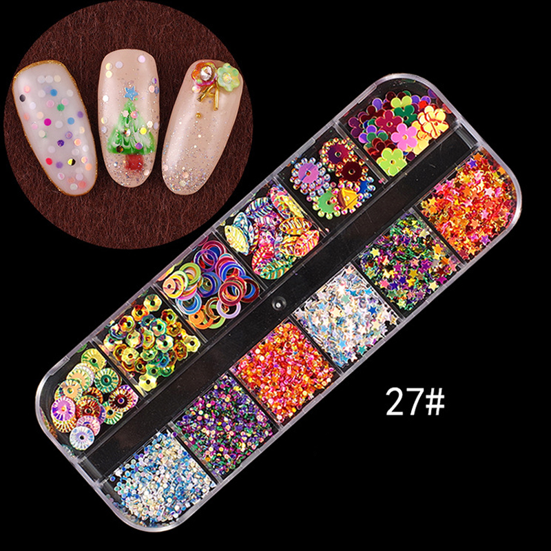 Gemengde Kleur Nail Rhinestones Stones Nail Art Decoraties Strass Decoratie 3D Manicure Steentjes Voor Nagels Art Accessoires