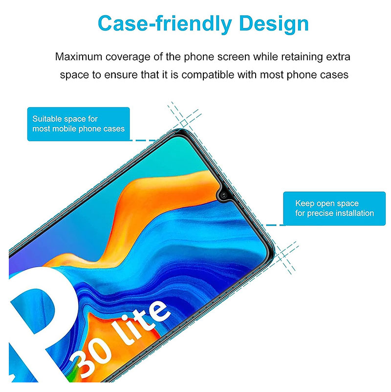 4pz Vetro Temperato per Huawei P30 P20 pro P40 Lite E P10 Protezione Dello Schermo per Honor 8 9 S 9X 9A 9C 8X 10 20 30 Vetro di Protezione