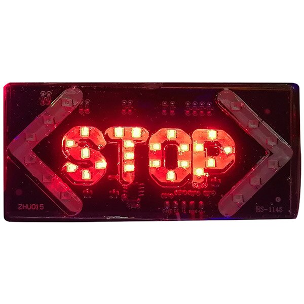 Elektrische Aanwijsapparaat Arrowed Stop Kleine