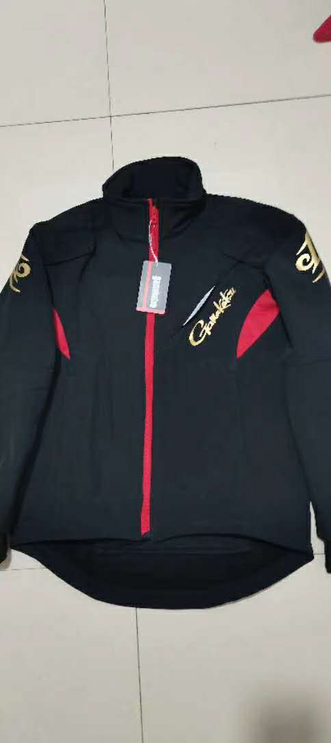 Gamakatsu Vissen Jas Herfst Winter Fleece Warm Vissen Kleding Waterdicht Ademend Vissen Soft Shell Jas Broek: S for 50-58kg / Only jacket