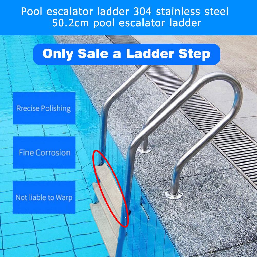 Premium Plastic Pool Ladder Rungs Replacement Ladder Steps With 2 Screws