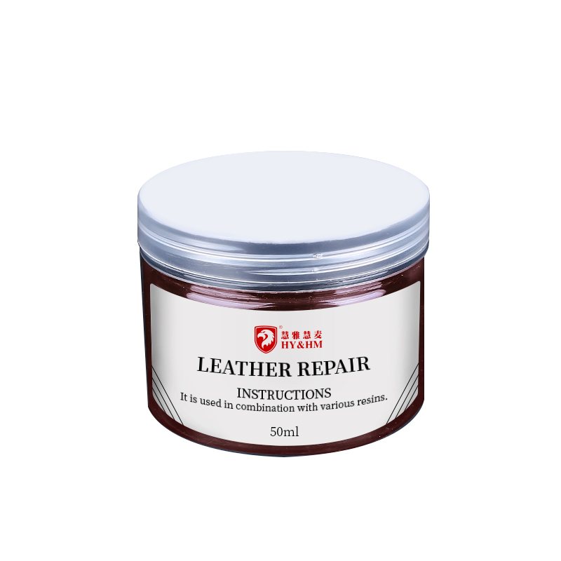Kit de reacondicionamiento de cuero líquido para asientos de coche, Kit de reparación de vinilo Universal, 50ml,: RED BROWN