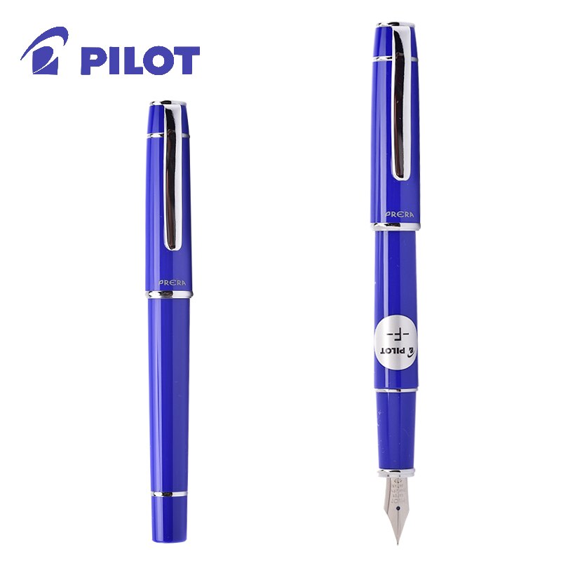 Stylo-plume Pilot japon FPR-3SR Prera, avec convertisseur d'encre, stylo de calligraphie F /M, fournitures scolaires et de bureau: blue / M 0.5mm