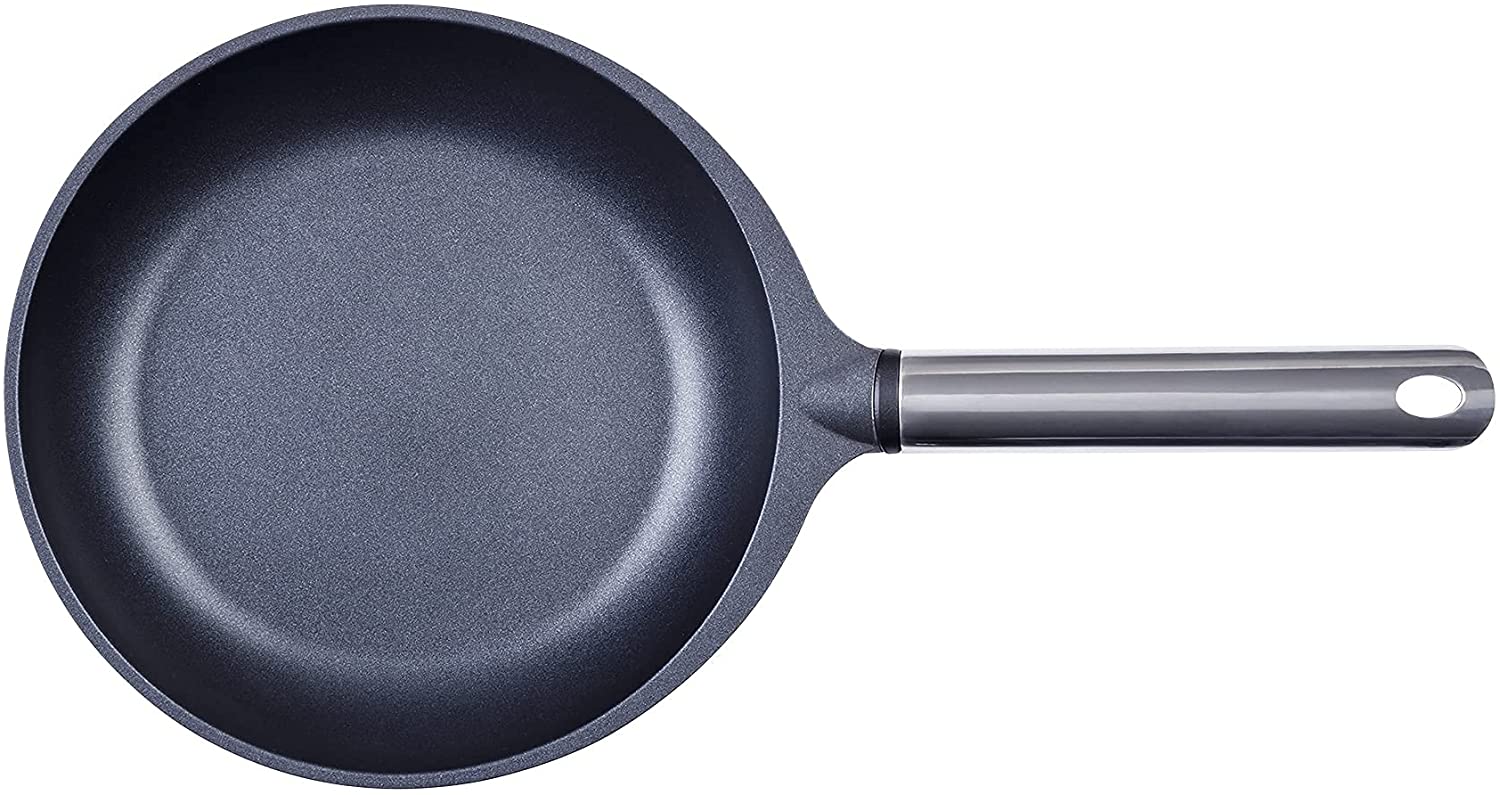 Mellerware Sauty Pan! 28Cm | Gegoten Aluminium | Non-stick Coating | Diepe Vorm | Versterkte | Fit Voor Alle soorten Fornuizen Inclusief Inductie | Gratis Pfoa En Ptfe | Rood