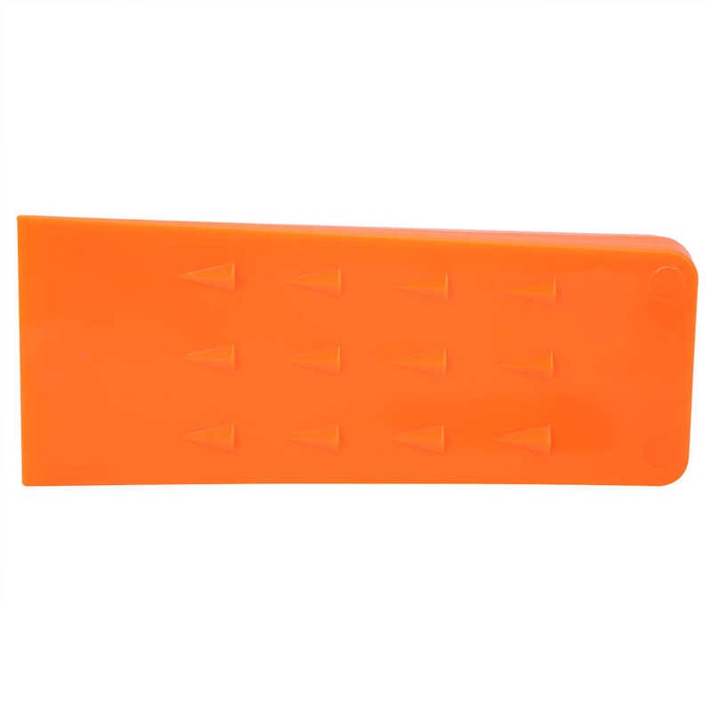 8in Tree Felling Wedges for Logging Falling Cutting Cleaving Woodworking Tool Accessories Orange