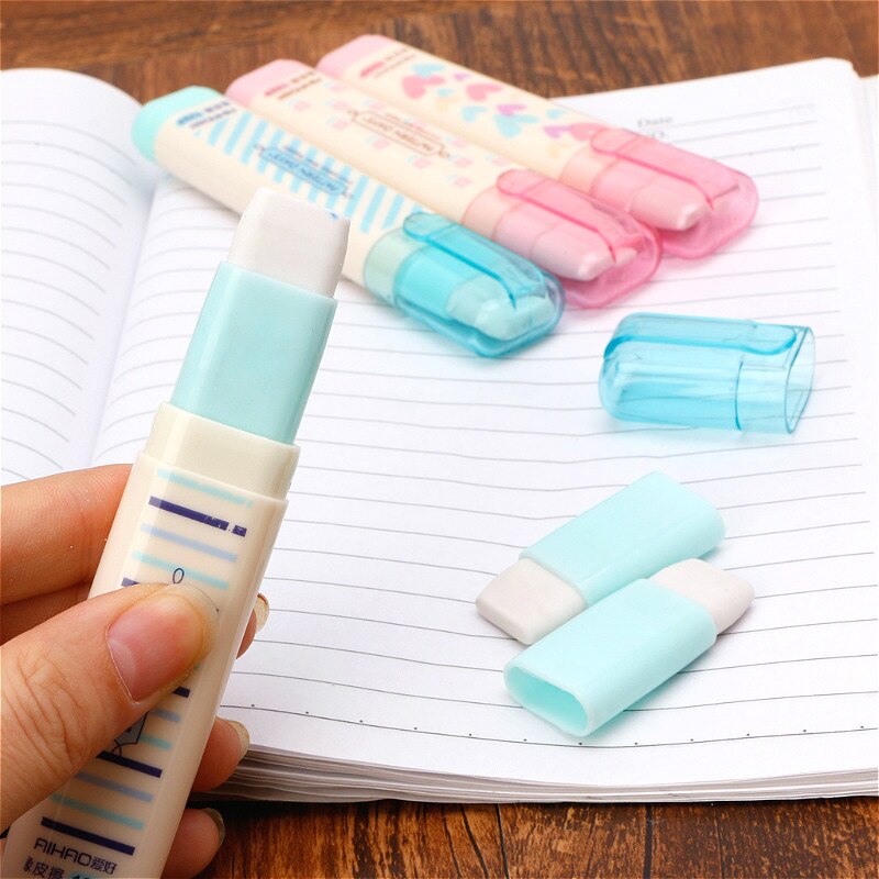 Kawaii papeterie belle gomme amovible combinaison mignon Style gomme en caoutchouc étudiant fournitures scolaires enfants matériel
