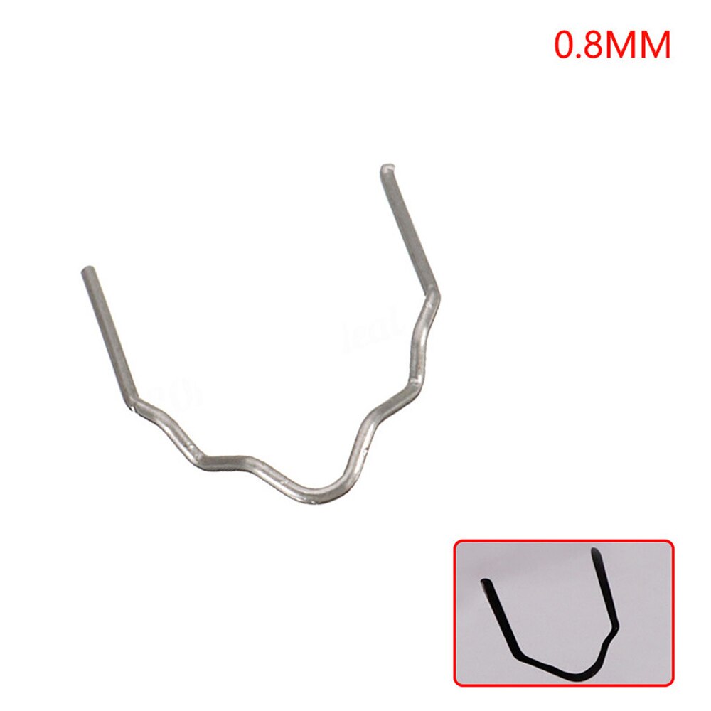 100pcs Staples Bumper Fender Weld Tool Plastic Repair Kit For Repair Bumper Cracks MUMR999: patch 3 square wave