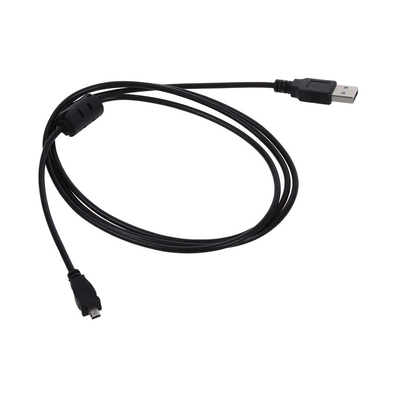 PwrON USB Charger & Data Cable For Sanyo VPC-T1495 Camera – 3.3ft Black - View #2