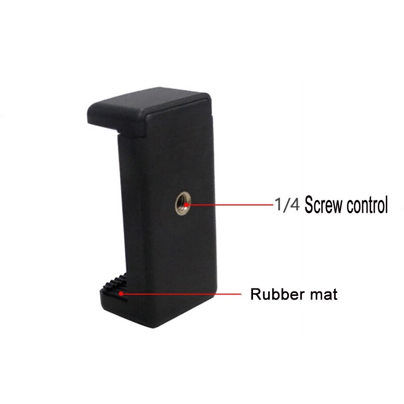 Universal Cell Phone Clip Holder Shoe Screw Adapter Tripod Mount for SLR DSLR Camera