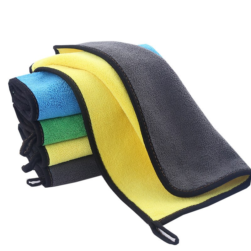 Trapo lavado coche Super absorbente, 30x40cm, microfibra, limpieza, Paños de secado, trapo, toalla de coche, pulido para el cuidado del coche, 1 ud.
