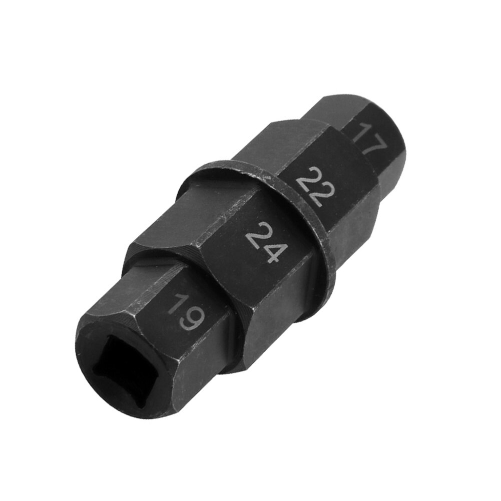 4 in 1 Motorcycle Front Axle Spindle Hex Allen Key Socket 17mm 19mm 22mm 24mm Removal Tool Personal Motorcycle Accessories