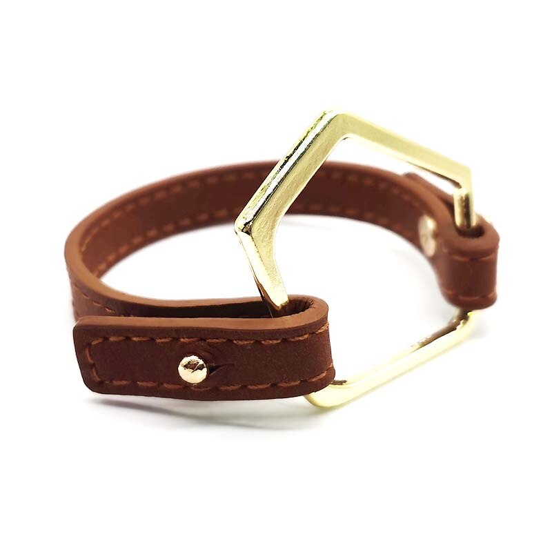 Leather Bracelet Wrap All-Match OL V Word Wide Europe Bracelet For Women Hand Jewelry