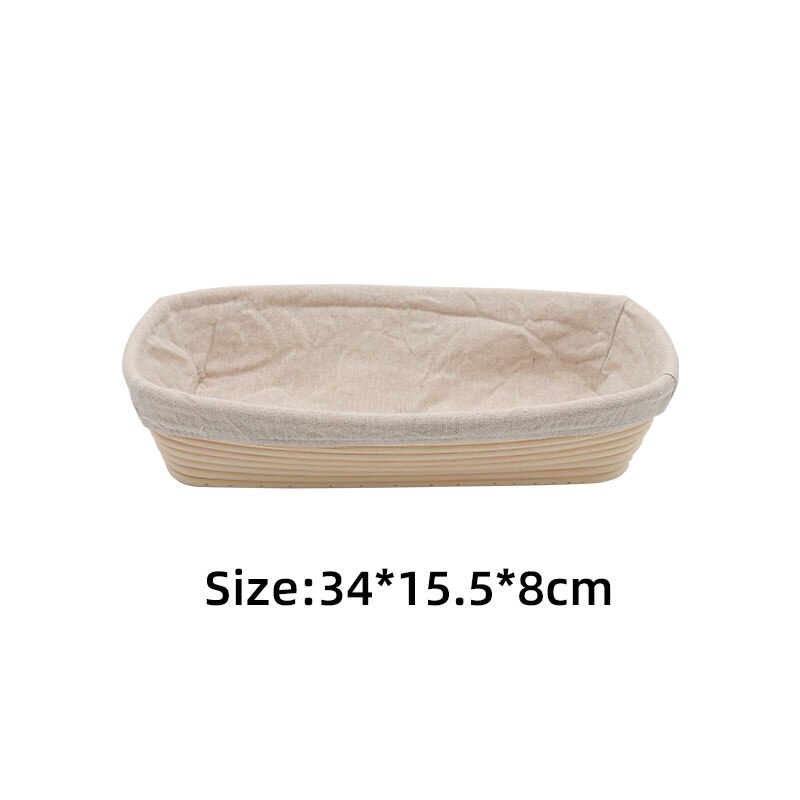 baking accessories rattan basket patisserie outils accessoires cesta mimbre panier rangement osier bread tools wicker pastry: 34X15.5X8