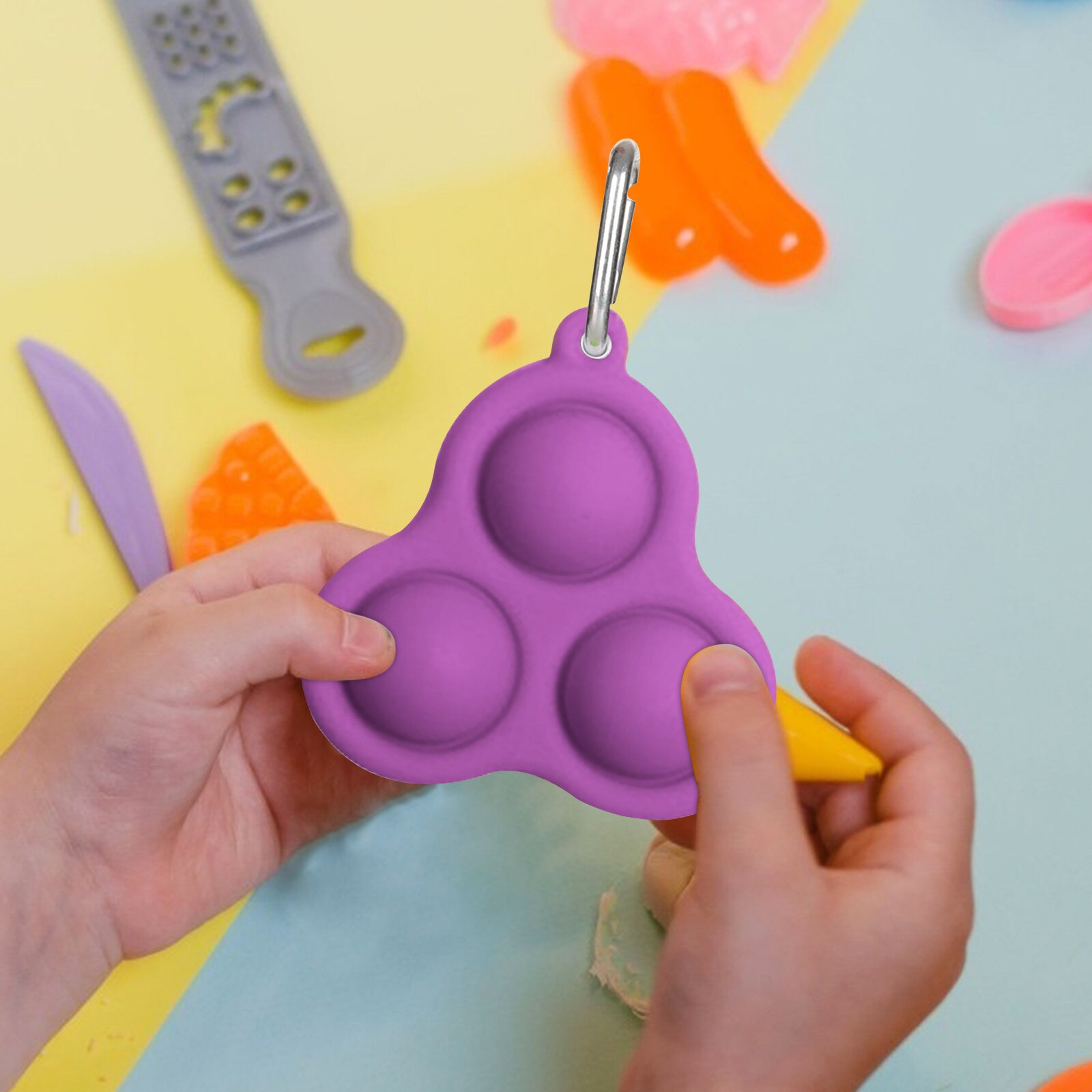 Figet-toys Stress Relief Simple Dimple Toy Pressure Reliever Board Controller Sensory Toys For Special Needs Adhd Autism