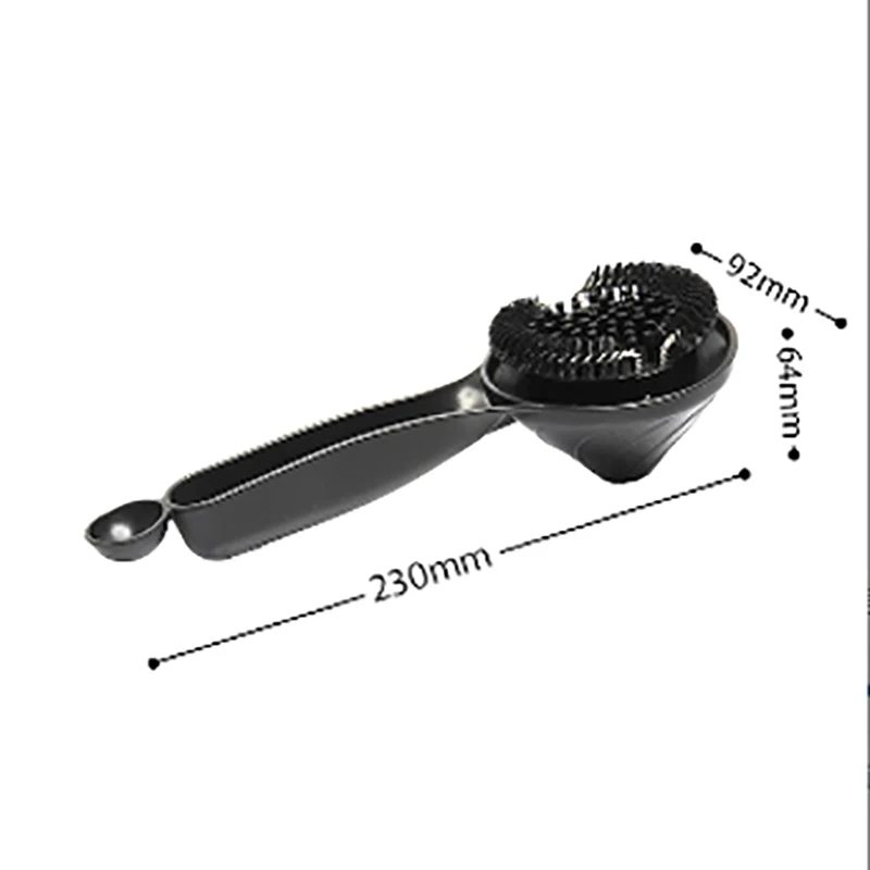 Coffee Machine Brush Cleaner 58mm Removable Group Head Cleaning Brush Barista Accessories Coffee Maker Kitchen Cleaning Tools