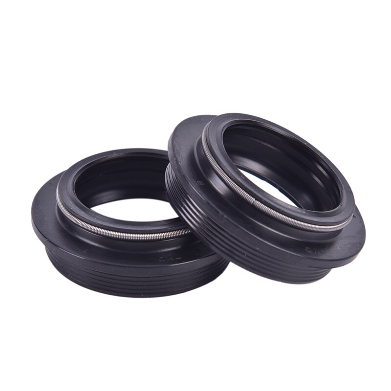 2 stk sykkelforgaffel støvtetning 32mm-36mm pakninger og skumring for reparasjonssett deler