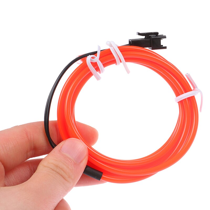 1Pc 1M Glow El Wire Kabel Led Neon Kerst Dance Party Diy Kostuums Lichtgevende