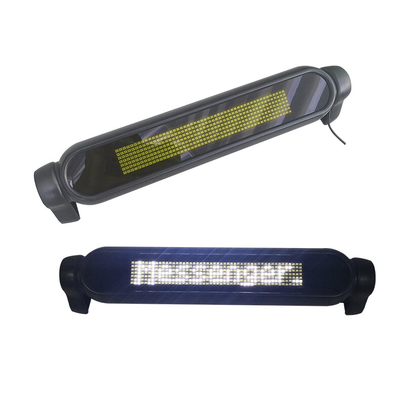 D750 Running scrolling Messages moving Text screen LED Car Display Remote Programmable LED Billboard Red White Color LED Sign: White LED