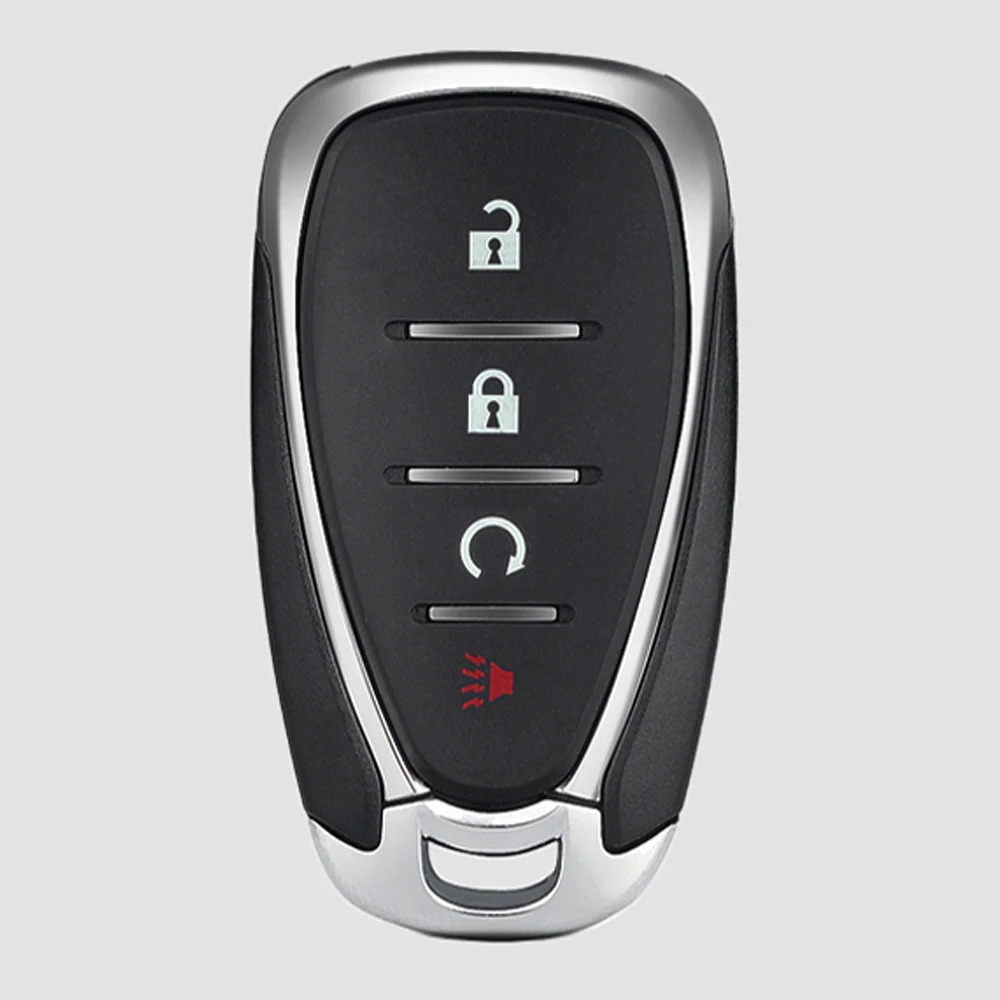 SUPERKEY 2/3/4/5 botones carcasa para llave remota Fob para Chevrolet Chevy Camaro Cruze Malibu Equinox: Naranja