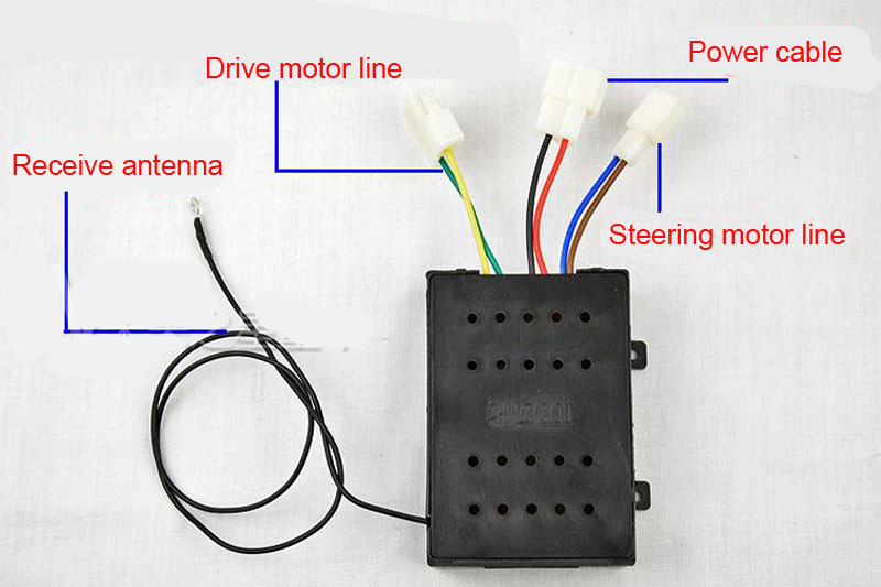 27MHZ/40MHZ/49MHZ 2.4G Remote Control 6V/12V Receiver Universal Radio Transmitter Bluetooth Controller for Toy Cars Dump Truck