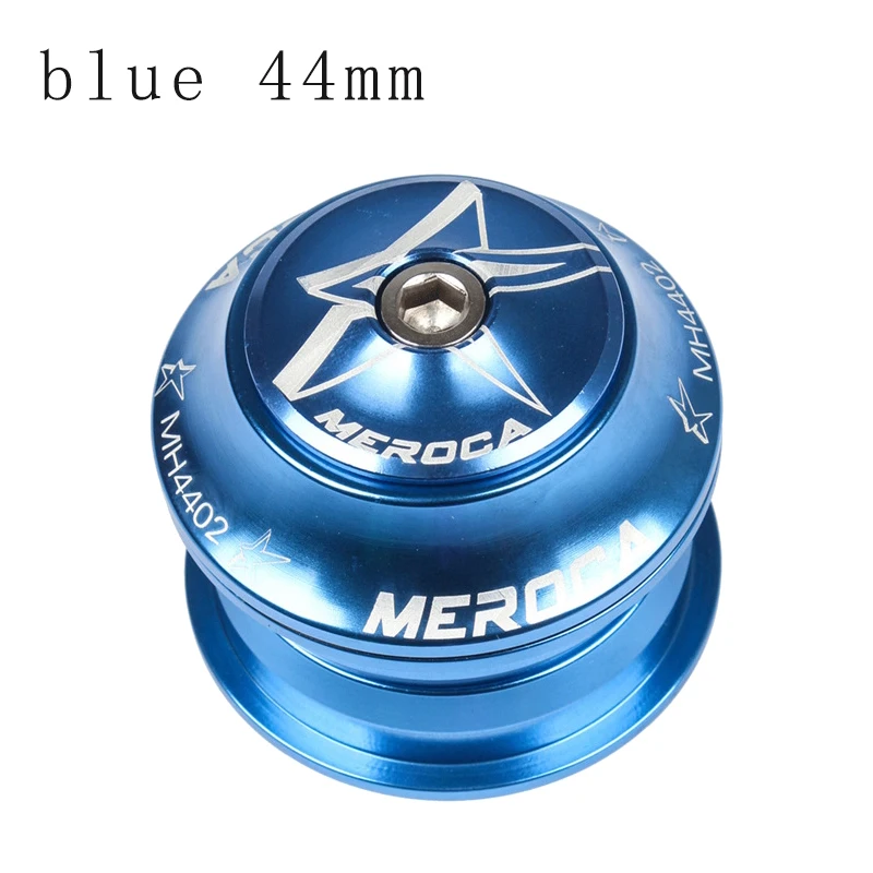 Bicycle Headset 44mm 2 Bearing Clock 1 1/8 For Road MTB Bike BMX Integrated Steering Parts For 28.6 Straight Tube Fork: VIOLET/紫罗兰