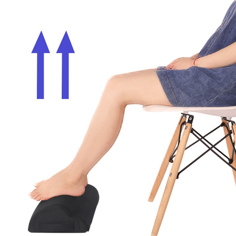Ergonomische Voeten Kussen Ontspannen Kussen Ondersteuning Voetsteun Onder Bureau Voeten Kruk Voor Kantoor Werk Reizen Voetsteun Massage