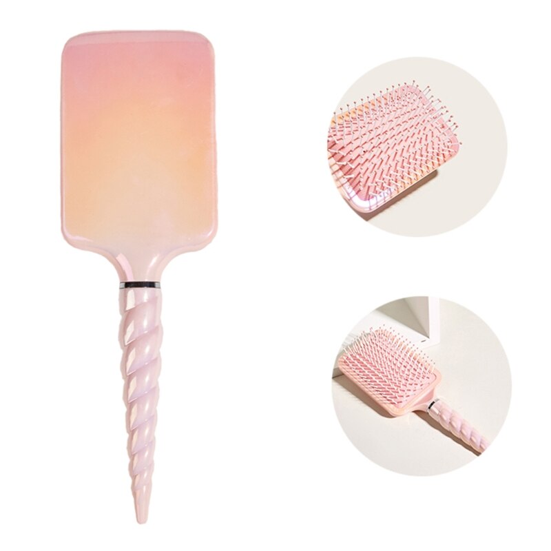 Detangling penteados de cabelo penteados detangle couro cabeludo massagem escova de cabelo salão barbeiro cabeleireiro feminino meninas estilo de cabelo ferramenta de beleza