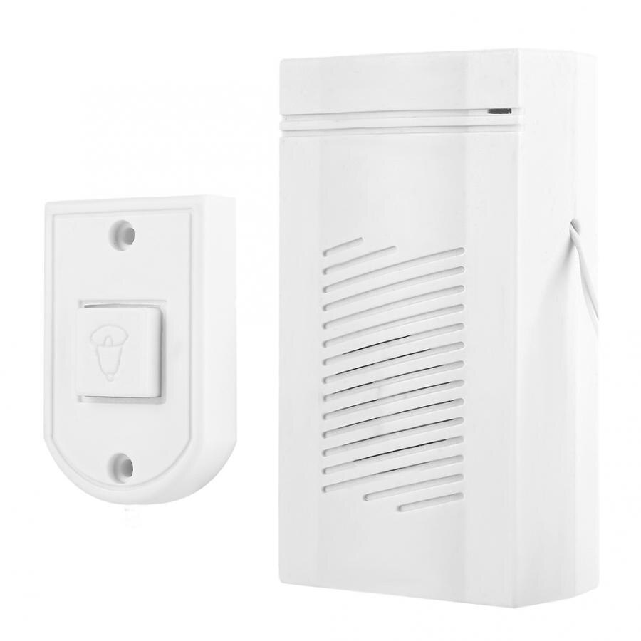 Wired Doorbell School Hospital Laboratory Ring Bell Chime ABS Wall Mounted Tape Attached Door Bell Office Access Control System