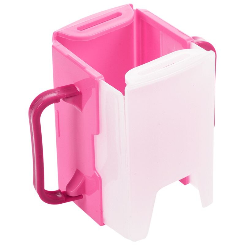 Baby Child Universal Juice Pouch Milk Box Holder Cup Toddler Self-Helper pink