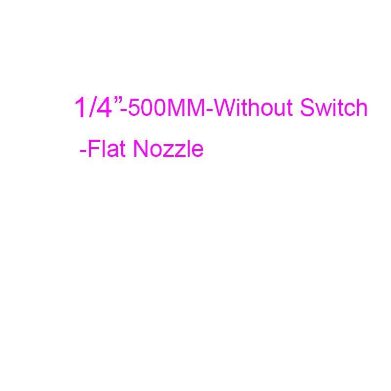 1/4" Flat Nozzle Lathe Cooling Tube Round Nozzle Plastic Flexible Water Oil Coolant Pipes Hoses for CNC Machine: TYPE G