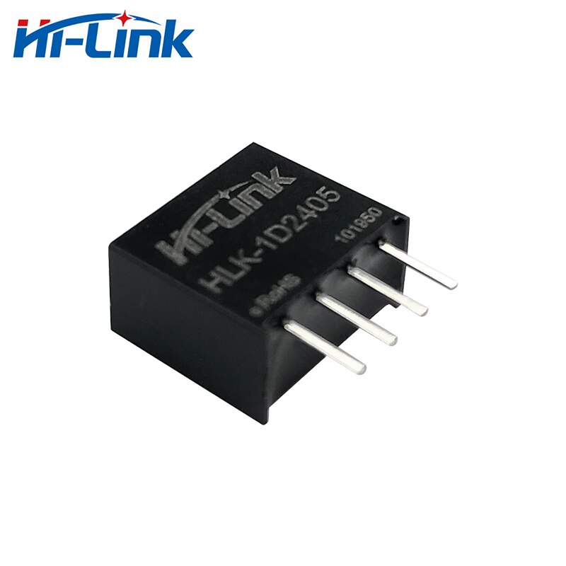 Gratis 10 Stks/partij 24V Naar 5V 200mA 1W Output HLK-1D2405 Mini Dc Naar Dc Step Down module