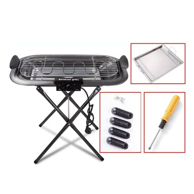 ALWAYSME Carbon Grills With Stand ,Electric Power Grills WIth Stand: Default Title