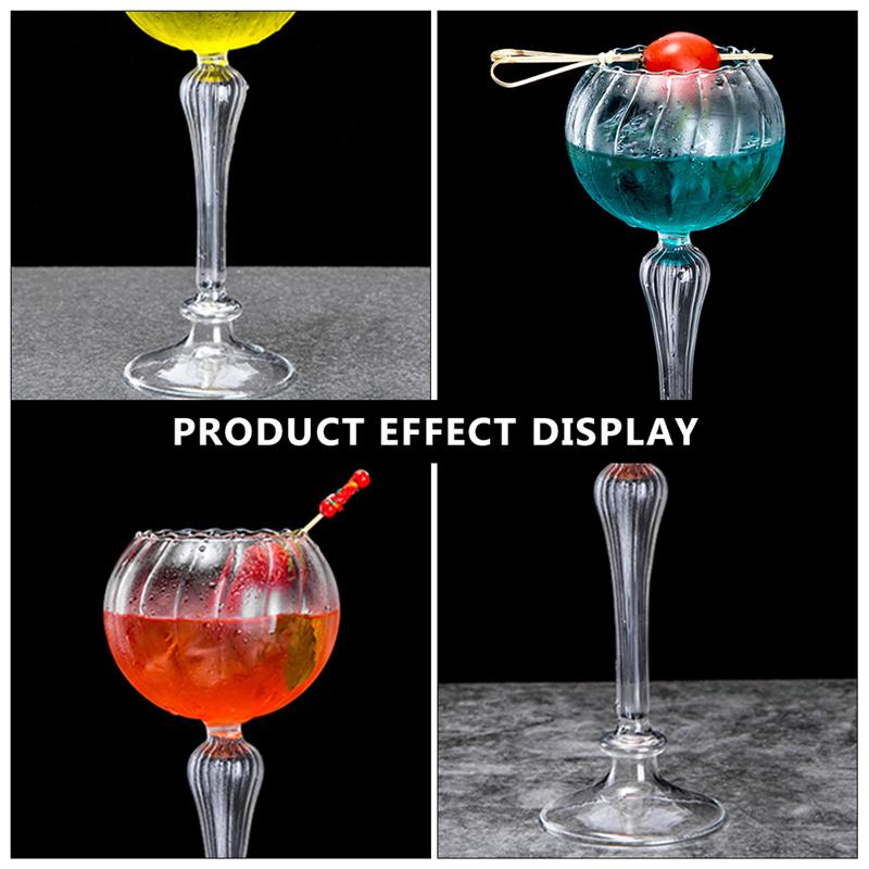 Portable Wine Cup Cocktail Storage Container Goblet Kitchen Bar Drinkware Glass Cup