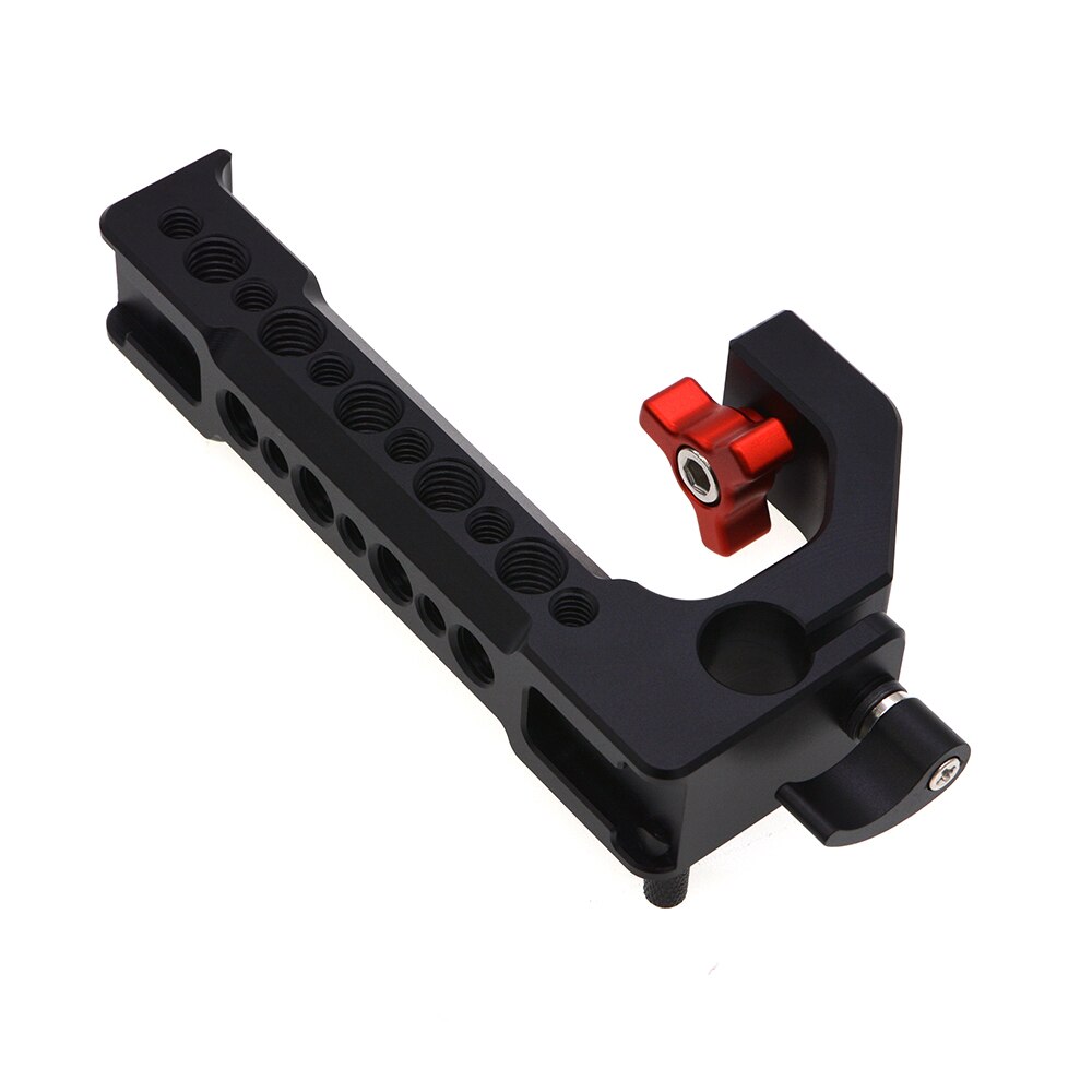 VLOGMAGIC Top Handle Grip Stabilizer with Cold Shoe for Dslr Mirrorless Digital Camera 15mm Rod Clamp Supporting Rig