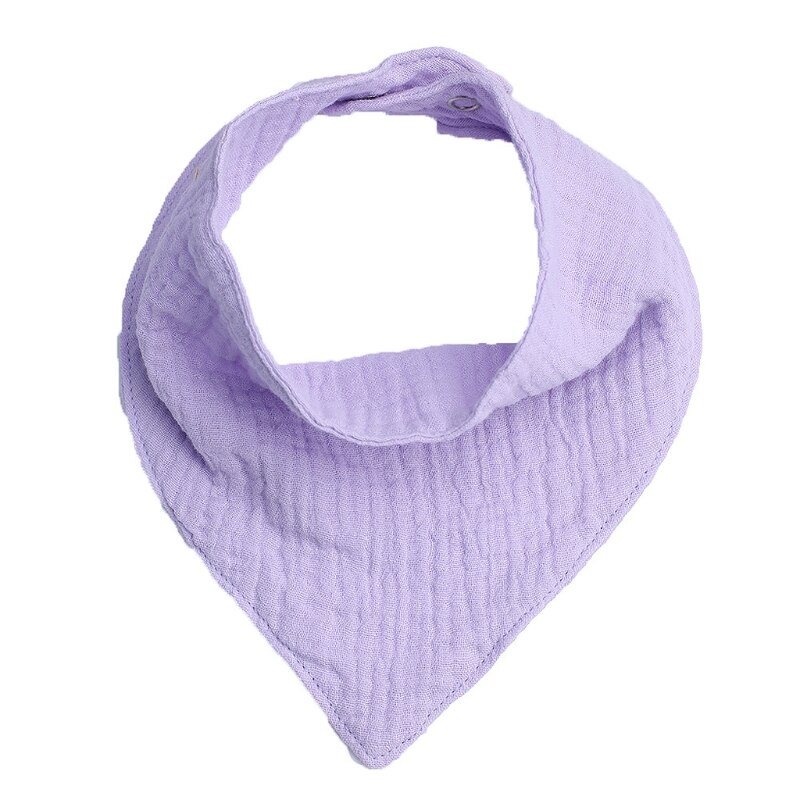 Bavaglini in cotone per neonati ragazzi ragazze sciarpa a triangolo tinta unita alimentazione Saliva asciugamano Bandana Burp Cloth regali per la doccia appena nati: 20