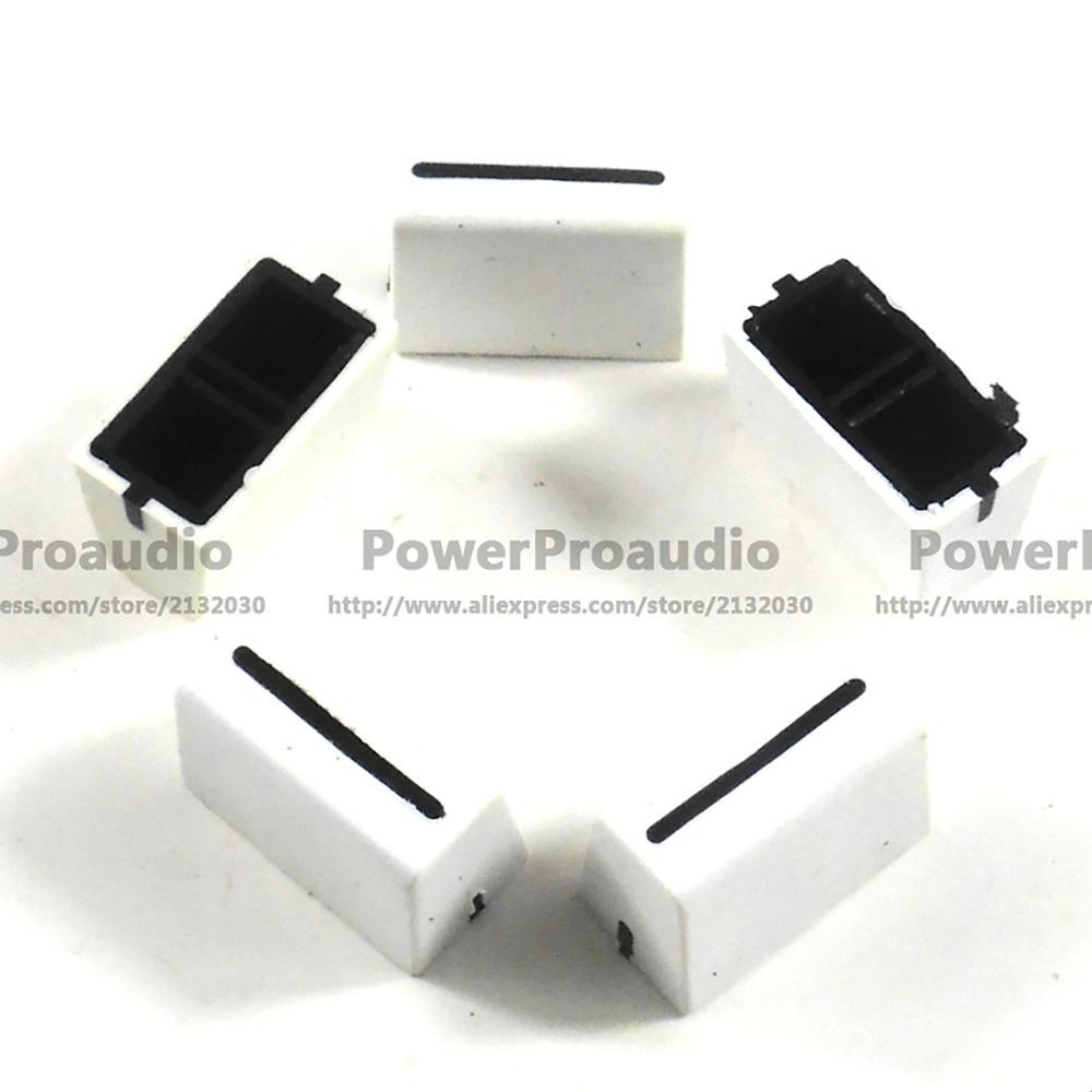 Perilla de tapa de Fader para Crossfader, accesorio de Color blanco, para RANE 57, TTM57, TTM57sl, TTM57mk2, 20 unids/lote