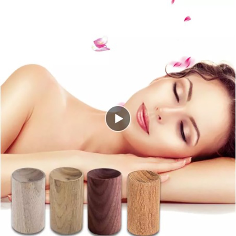 Essential Oil Diffused Wood Small Wood Air Freshener Aromatherapy Diffuser Home Decor Health Sleep Aid Reed Diffuser Set Parts