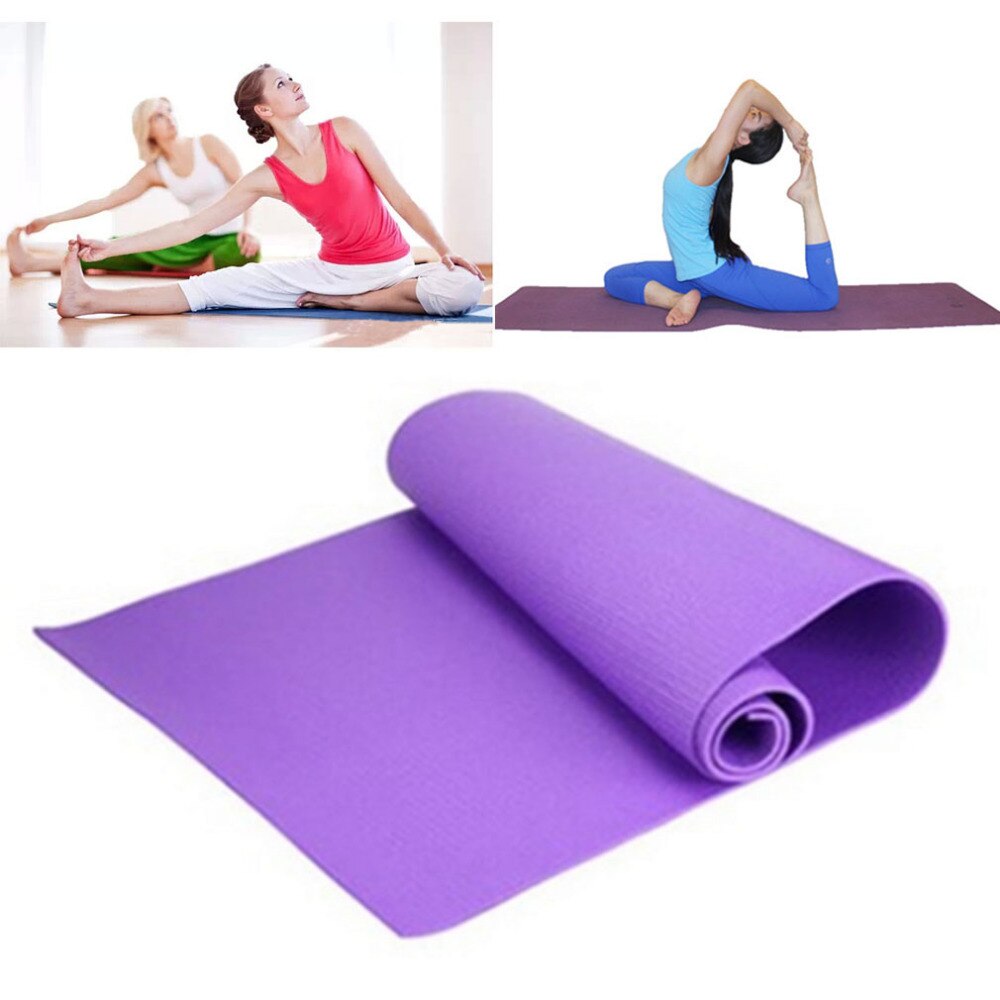 6 Mm Yoga Mat Eva Antislip Fitness Slim Yoga Gym Oefening Matten Milieu Smaakloos Pilates Gym Oefening Pads fitness Mat