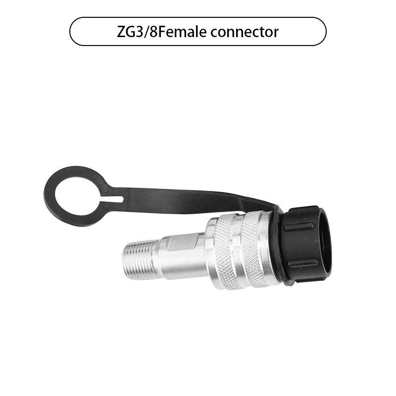 1Pcs Hydraulische Gereedschappen Accessoires Hydraulische Snelkoppelingen Zg3/8: Female connector
